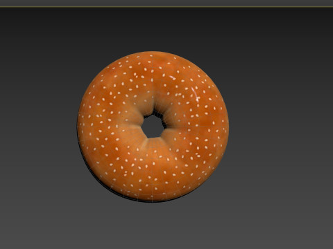 Prop101 Bagel 3D 模型