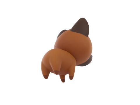 Character186 Dog 3D Model