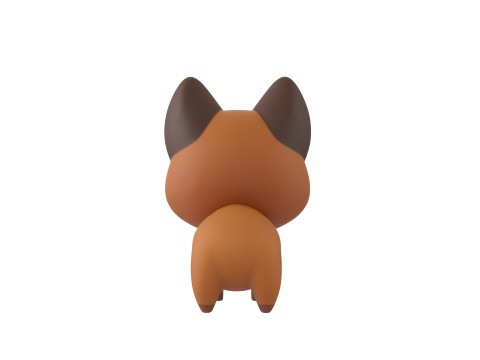 Character186 Dog 3D Model