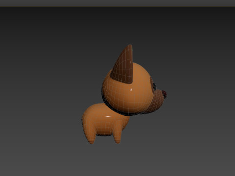 Character186 Dog 3D Model