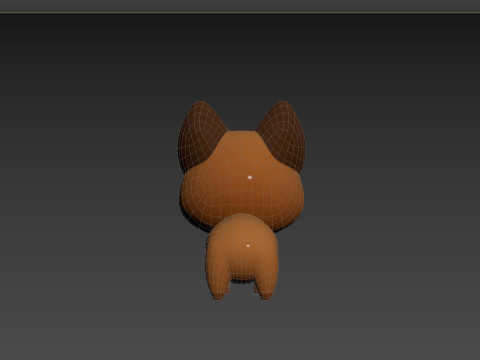 Character186 Dog 3D Model