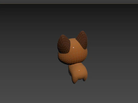 Character186 Dog 3D Model