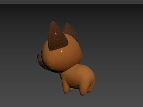 Character186 Dog 3D Model