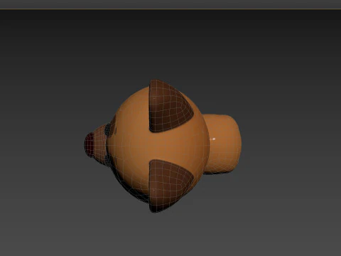 Character186 Dog 3D Model