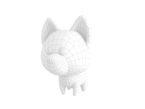 Character186 Dog 3D Model