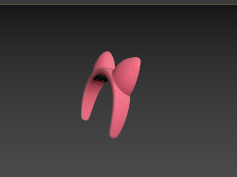 Prop102 Cat Headband 3D 모델