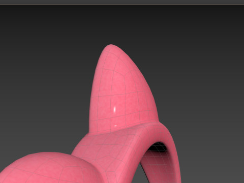Prop102 Cat Headband 3D 모델