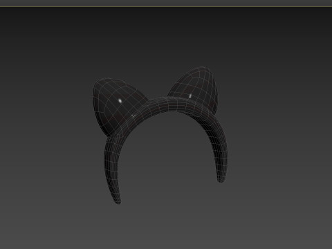 Prop103 Cat Headband 3D Model