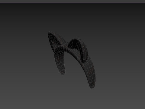 Prop103 Cat Headband 3D Model