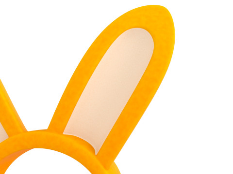 Prop104 Rabbit Headband 3D Модель