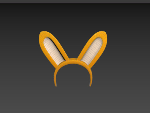 Prop104 Rabbit Headband 3D Модель