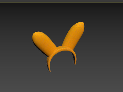 Prop104 Rabbit Headband 3D Модель