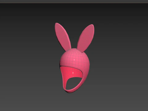 Prop105 Rabbit Hat 3D Model
