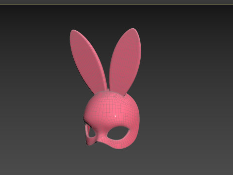 Prop107 Rabbit Mask 3D Model