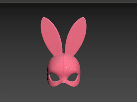 Prop107 Rabbit Mask 3D Model