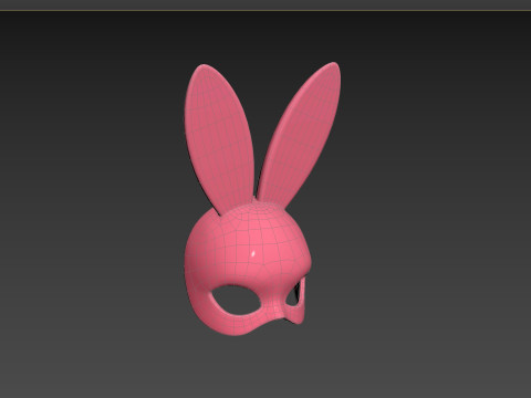 Prop107 Rabbit Mask 3D Model