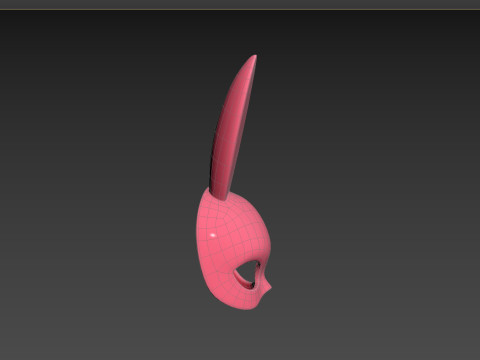 Prop107 Rabbit Mask 3D Model