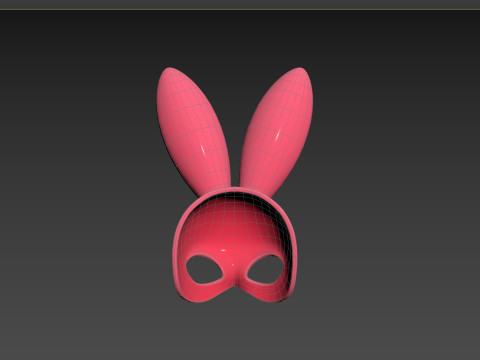 Prop107 Rabbit Mask 3D Model
