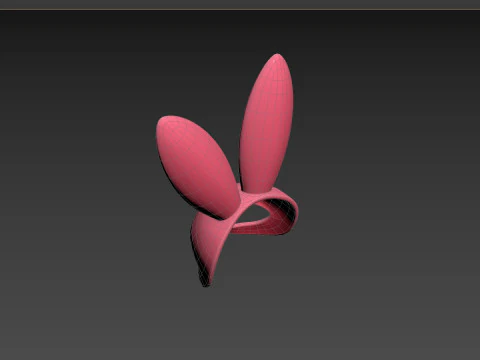 Prop107 Rabbit Mask 3D Model