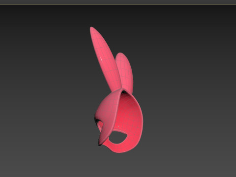 Prop107 Rabbit Mask 3D Model