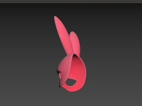 Prop107 Rabbit Mask 3D Model