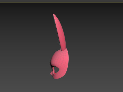 Prop107 Rabbit Mask 3D Model