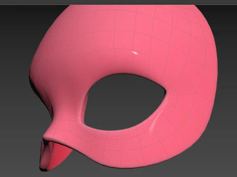 Prop107 Rabbit Mask 3D Model