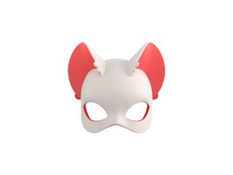 Prop109 Cat Mask 3D 모델