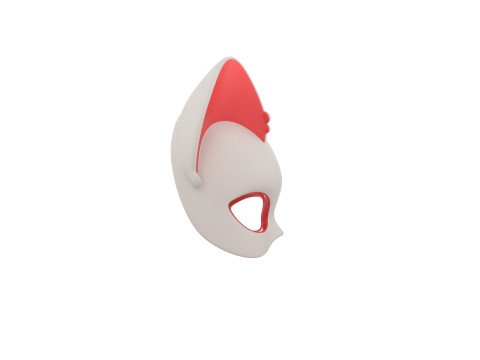 Prop109 Cat Mask 3D 모델
