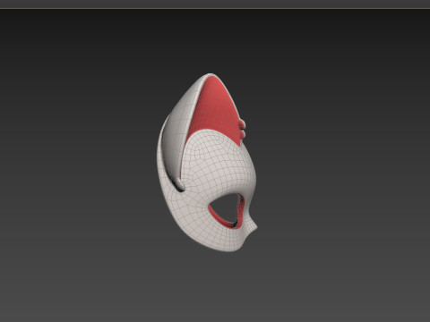 Prop109 Cat Mask 3D 모델