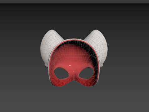 Prop109 Cat Mask 3D 모델