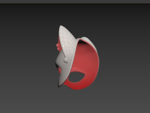 Prop109 Cat Mask 3D 모델