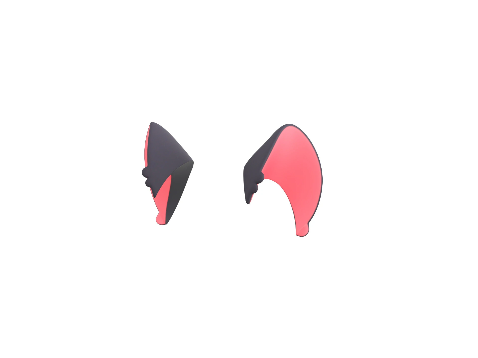Prop110 Cat Ear 3D Model .c4d .max .obj .3ds .fbx .stl .blend 