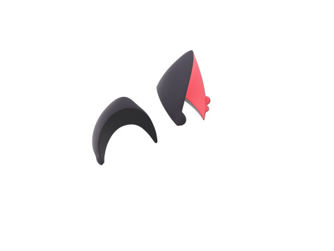Prop110 Cat Ear Modello 3D
