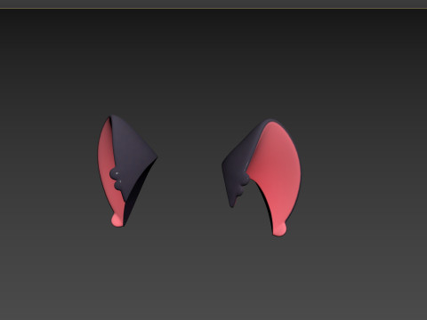 Prop110 Cat Ear Modello 3D