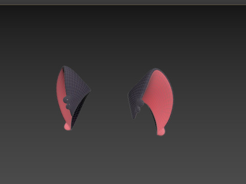 Prop110 Cat Ear Modello 3D