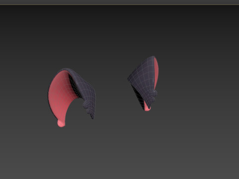 Prop110 Cat Ear Modello 3D