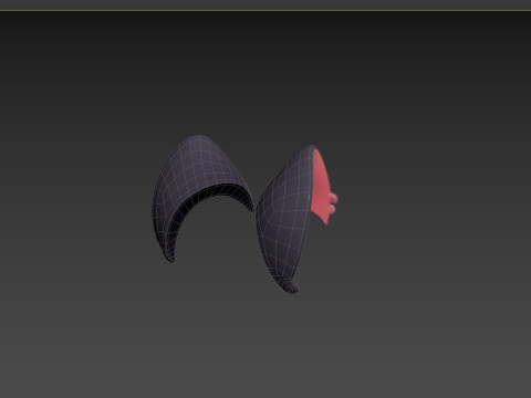 Prop110 Cat Ear Modello 3D