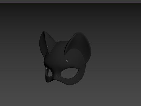 Prop111 Cat Mask 3D Model