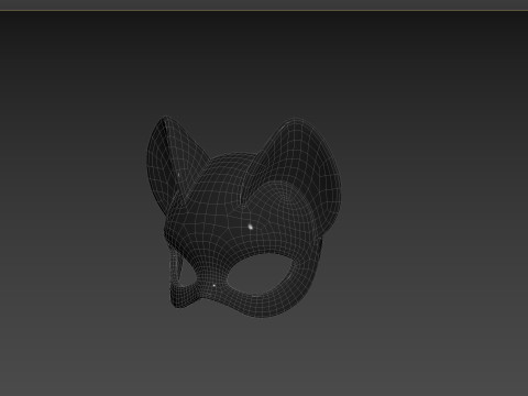 Prop111 Cat Mask 3D Model