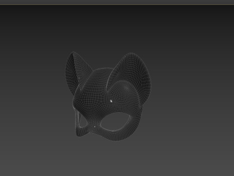 Prop111 Cat Mask 3D Model