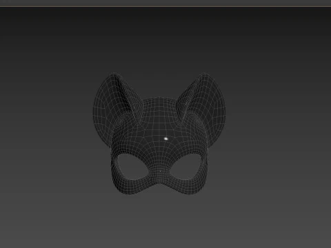 Prop111 Cat Mask 3D Model