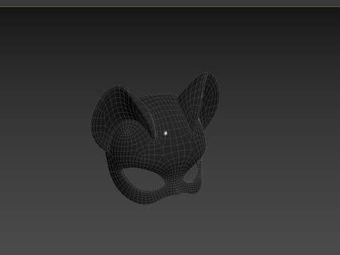 Prop111 Cat Mask 3D Model