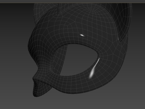 Prop111 Cat Mask 3D Model