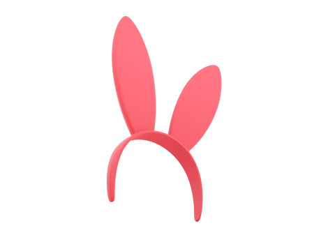 Prop112 Bunny Headband 3D Model