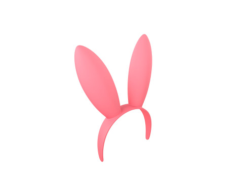 Prop112 Bunny Headband 3D Model
