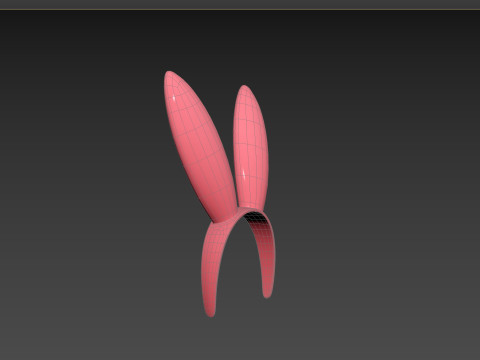 Prop112 Bunny Headband 3D Model