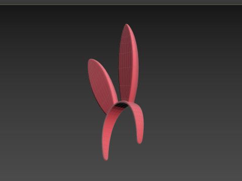 Prop112 Bunny Headband 3D Model