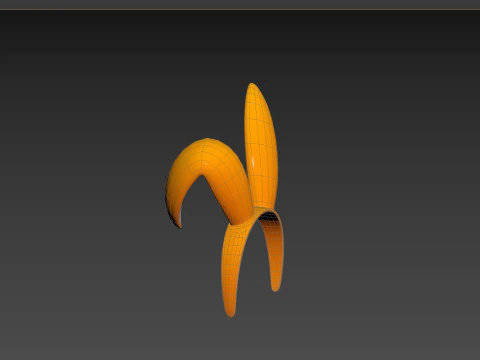 Prop113 Bunny Headband 3D Model