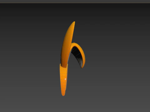 Prop113 Bunny Headband 3D Model